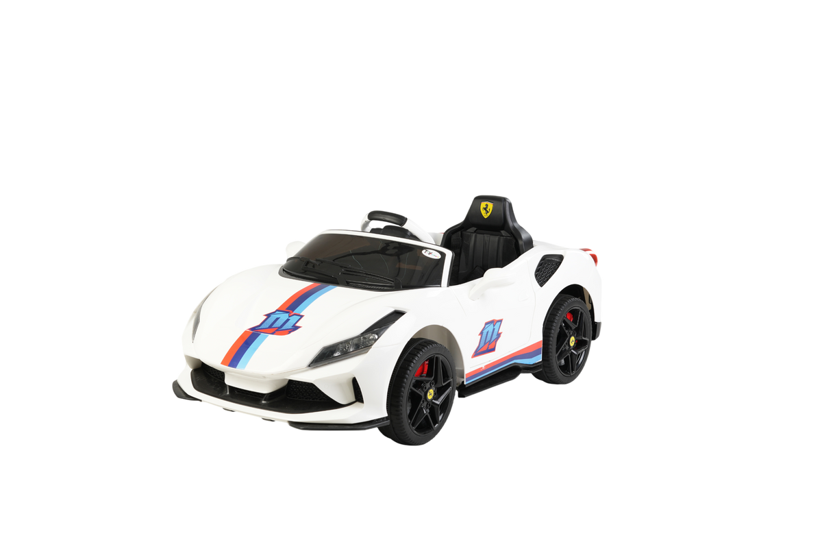 Toyhouse White Sports Car